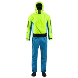 Women Drysuits Oeko-Tex Pro Fabric Nylon Waterproof TI Zippers Latex Gasket on Neck and Wrist  Fully Seal Recommend Use Padding