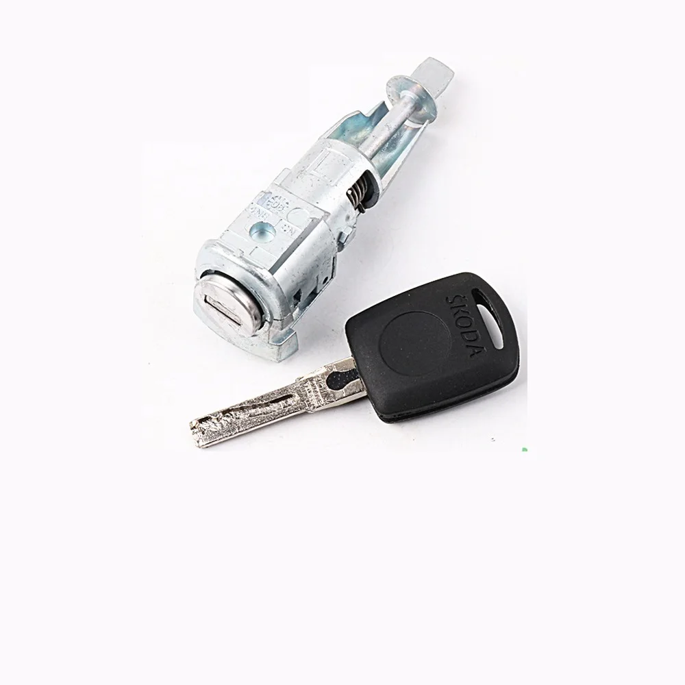 

Auto Left Front door lock cylinder for Skoda Octavia superb Centrol Lock cylinder