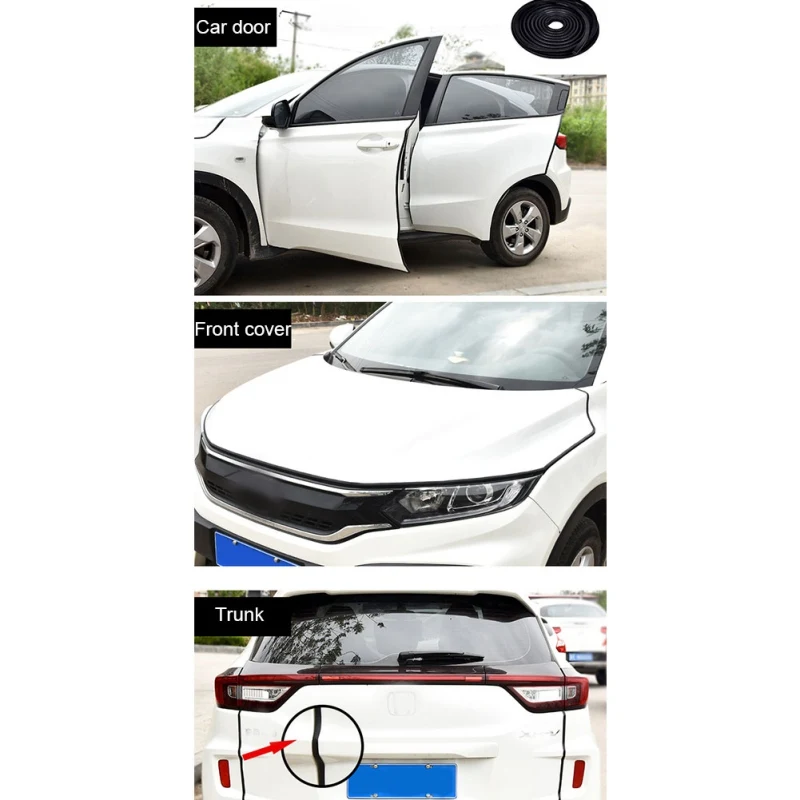 Новые защитные щитки для края автомобильной двери Универсальные резиновые u-образные обрезки кромок автомобильной двери защита кромки автомобильной хромированной двери
