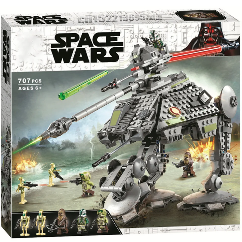 Новинка 2020 707 деталей модель бегуна Tantive Iv Rebel блокада строительные блоки подходит