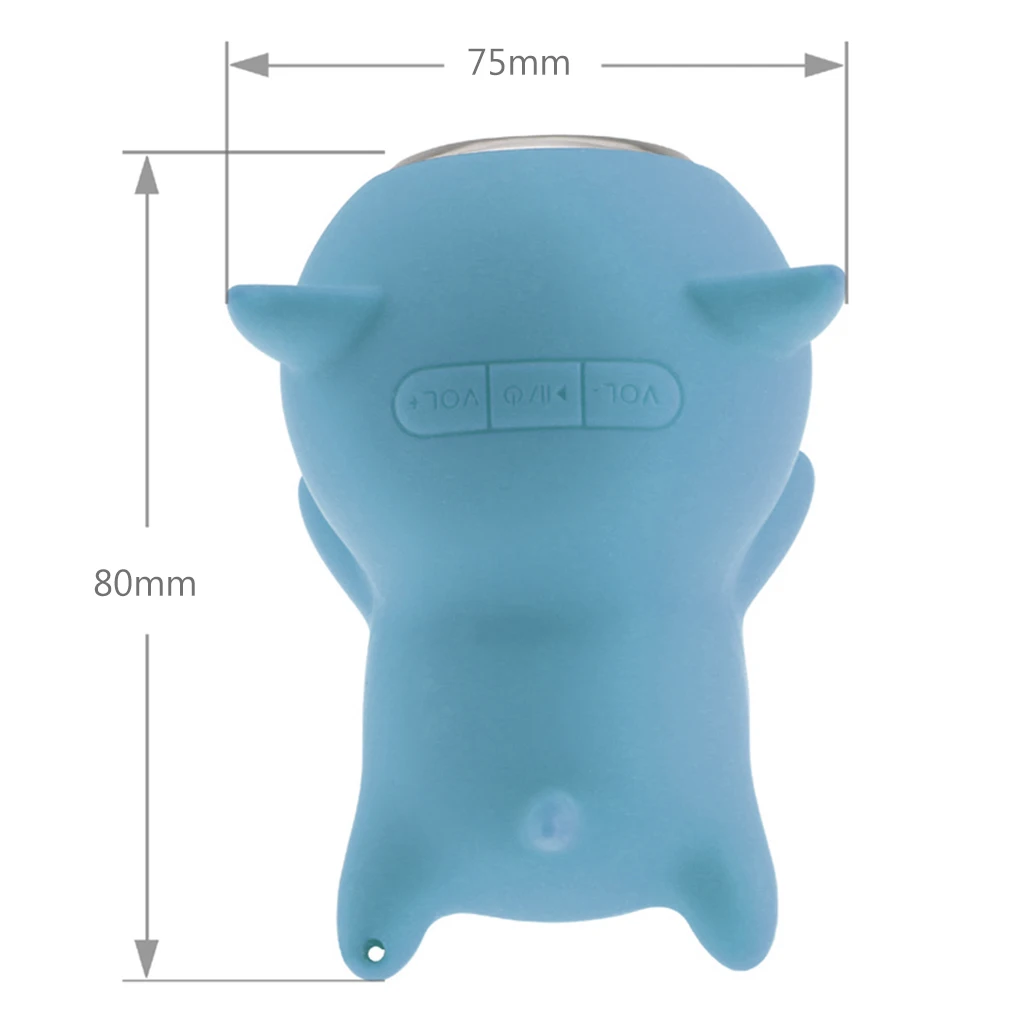 Cute Pig Portable Mini Bluetooth Speaker Waterproof Dustproof Speaker TF Card Audio Speakers Electronic Gift Outdoor