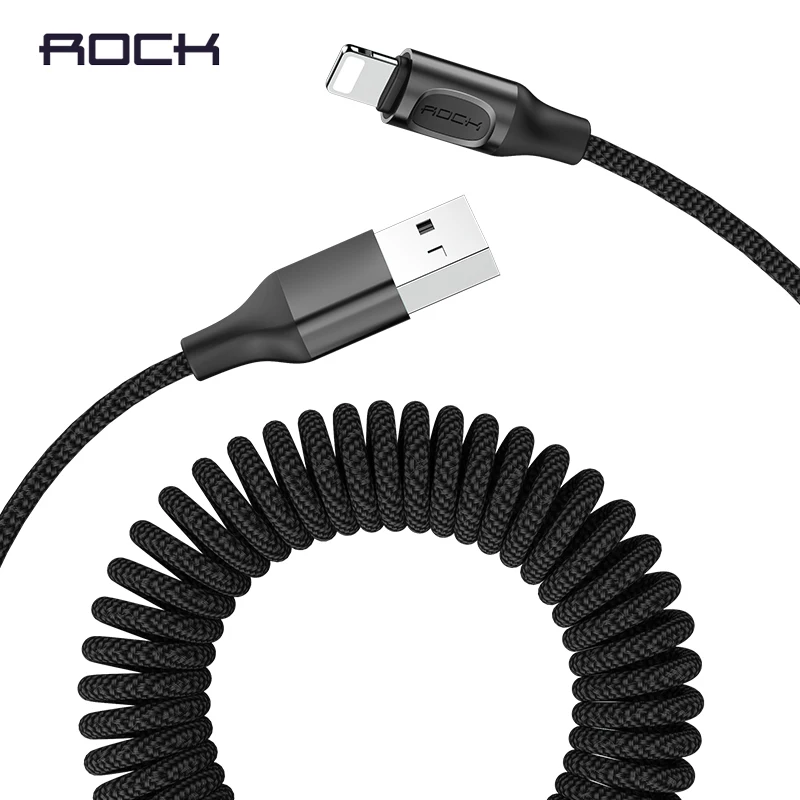 USB-кабель ROCK 2.1A для iPhone XS Max кабель быстрой зарядки и передачи данных 1 5 м |