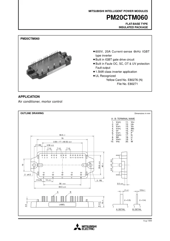 PM20CTM060 Новая