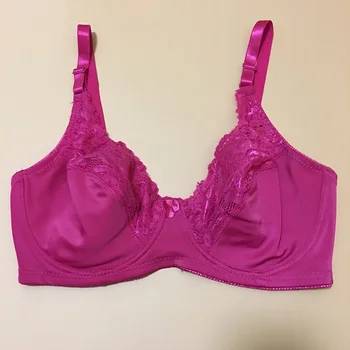 

Big Size Cup Bra For Women C D Cup Ultra Thin Underwire Unpadded Lingerie Fashion Daily Wear Intimates Bra Clearance 2020