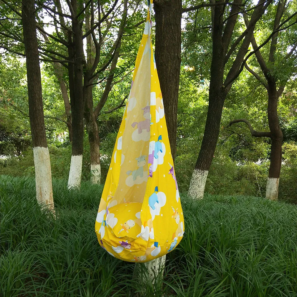 Creative Cartoon unicorn design Hammock Garden Furniture Swing Chair Indoor Outdoor Hanging Seat Child Patio Portable |