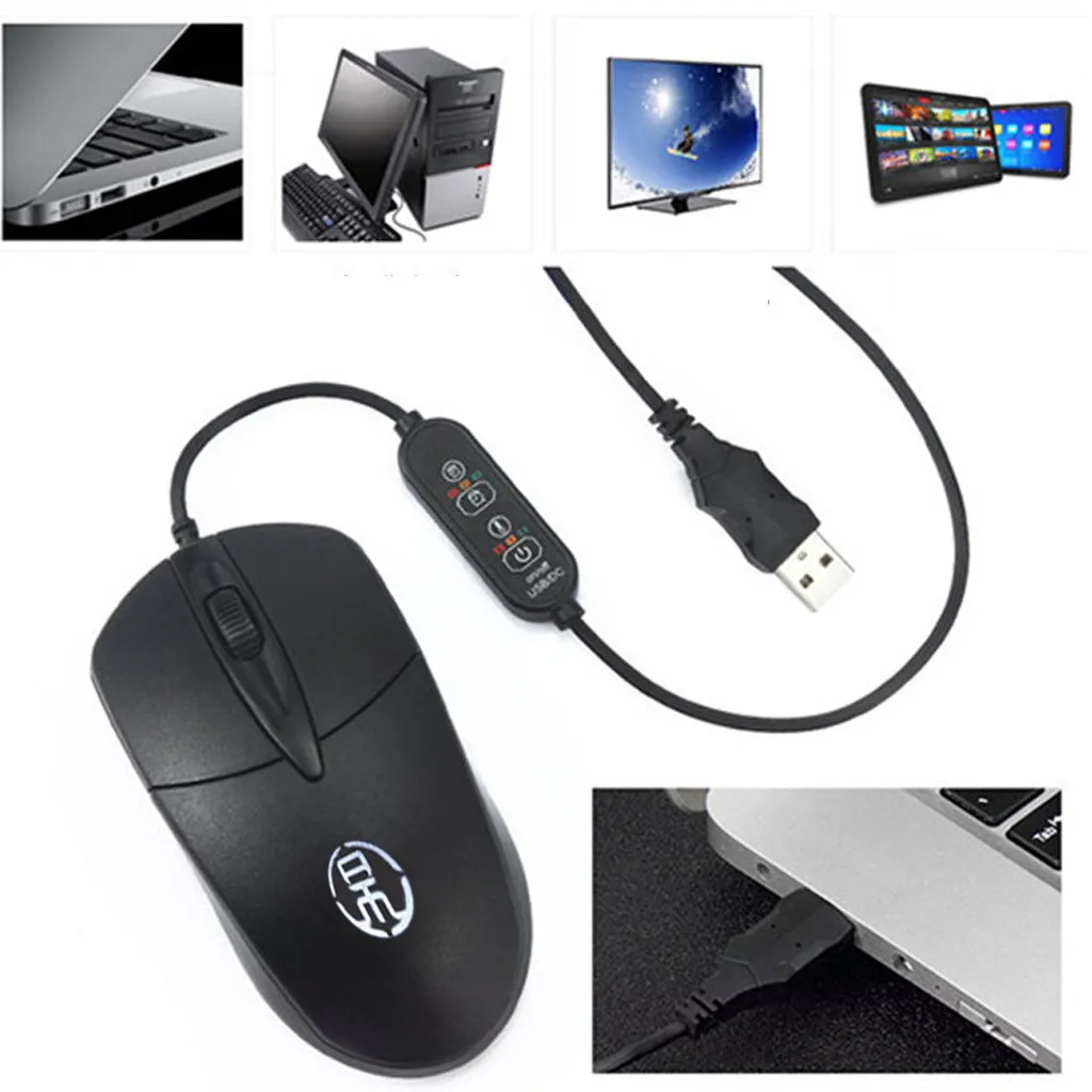 20# Проводная теплая мышь с подогревом для Windows PC игр USB игровая Бесшумная мышь для ноутбука USB игровая мышь Led