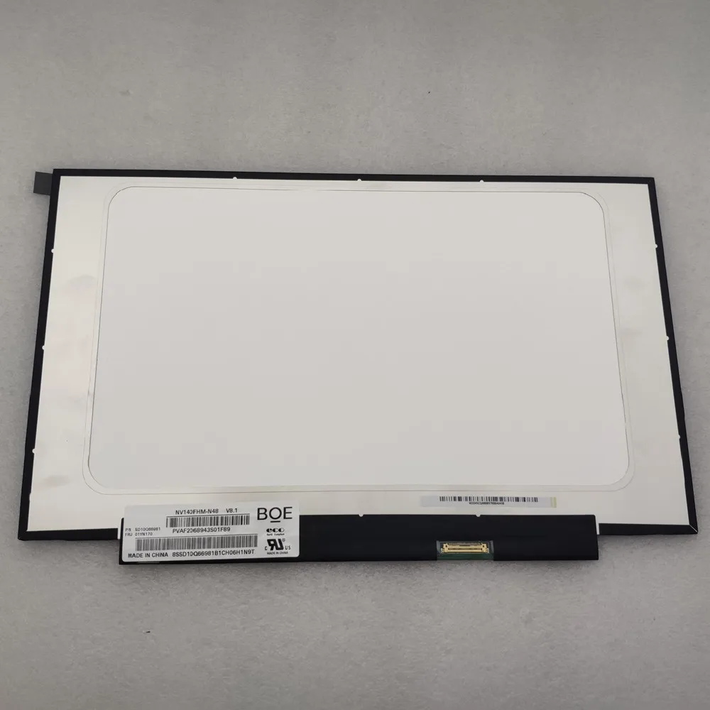 Tela de Exibição Lcd 14 Full hd Led Ips para Thinkpad T45 T490s T495 E14 Gen L14 Gen P14s Gen P43s T14 Gen T14s Gen 2 Tela de LCD do laptop - Imagem 2