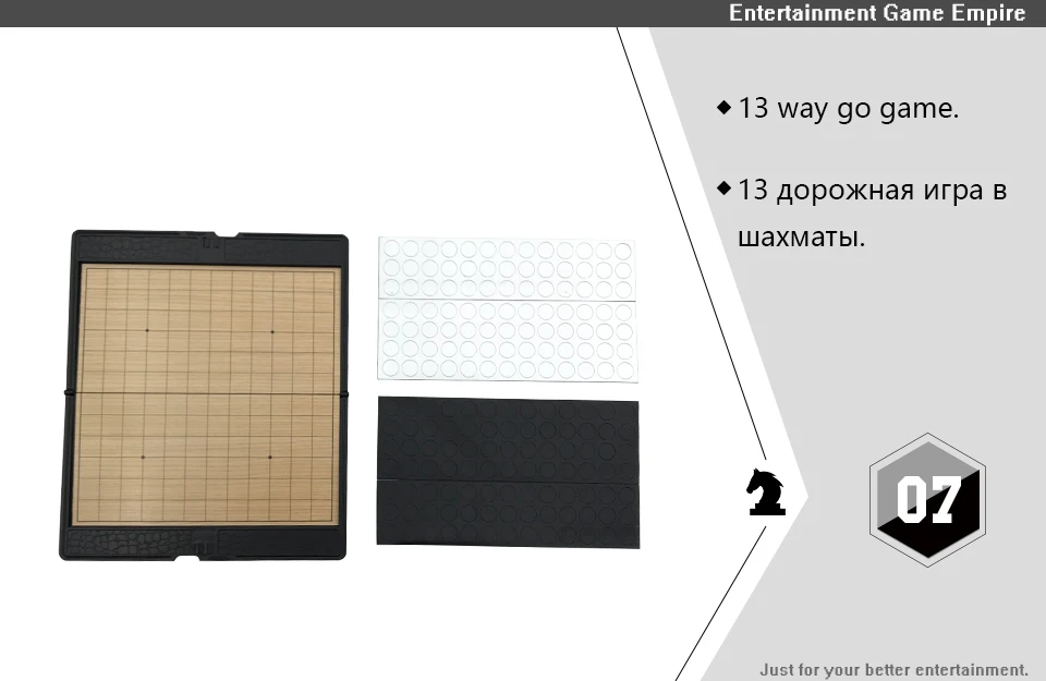 Yernea New Portable Go Game Set Mini Chessboard Magnetic Chess Pieces Outdoor Sports Goods Chess Game Souptoys (7)