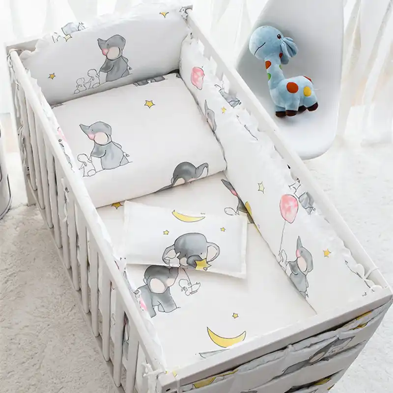 elephant baby boy crib bedding