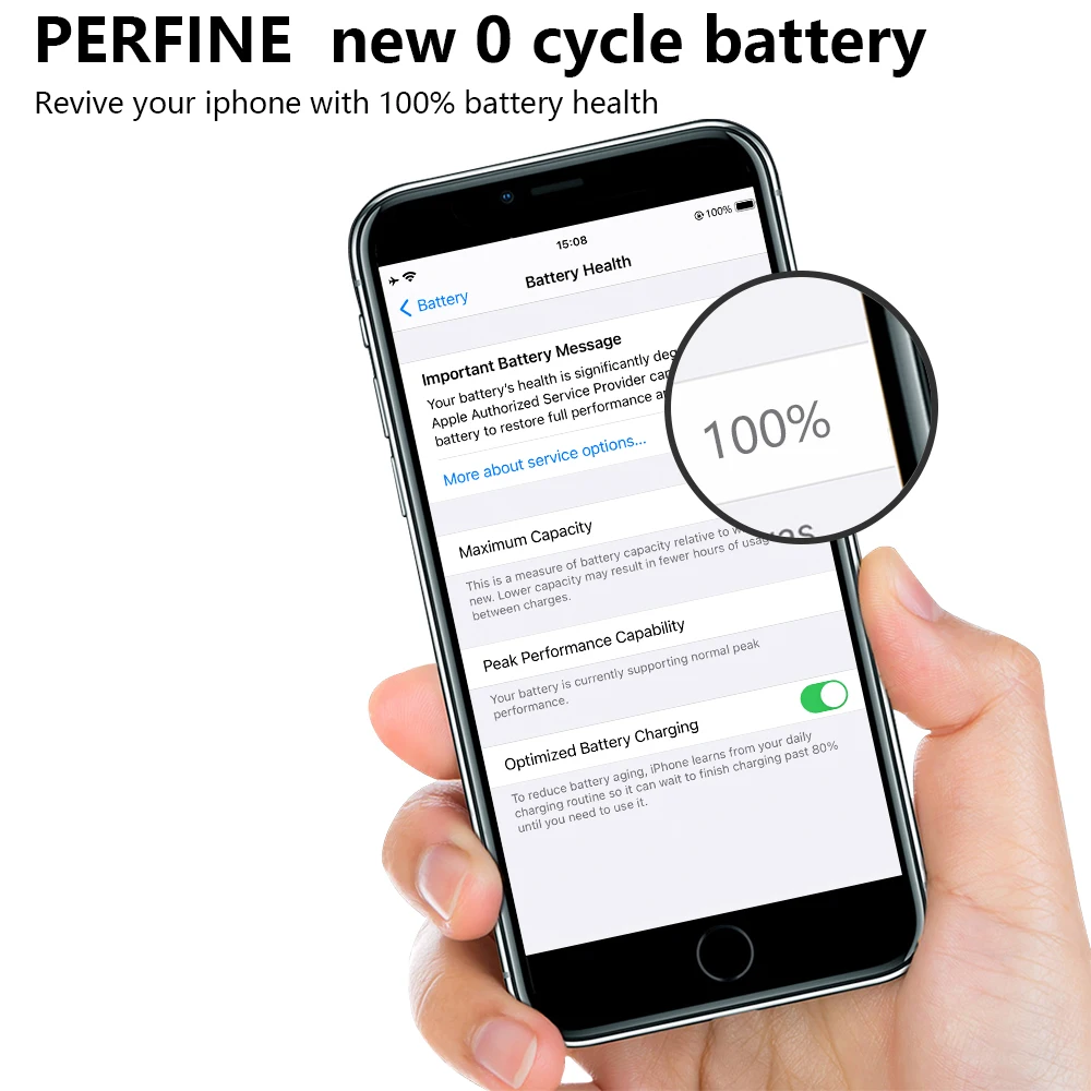 IPhone 6S,2370mAh,6S,ツールキット付きの極細リチウムポリマー