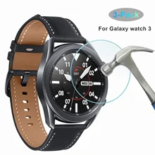 Filme de vidro para samsung galaxy watch 3 41mm 45mm protetor de tela de vidro temperado compatível com samsung galaxy 3 45mm 41