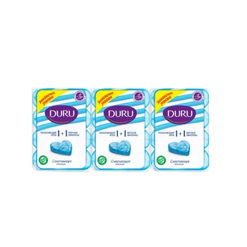 

Duru 1 + 1 cream soap мультипак, moderating 3 pack. The 360g.