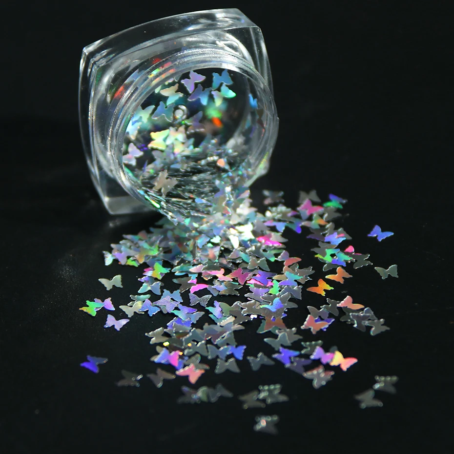 holographic 3D Flakes Dust