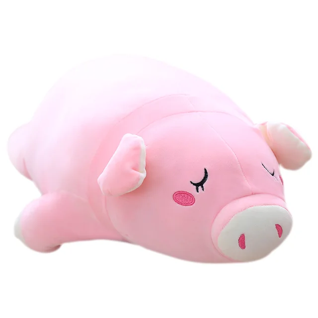 Cute Pink Pig Plush Toy Soft Cushion 35-115cm Pig Pillow Bigger Size Toy Soft Toys for Children Birthday Gift for Girlfriend Kid