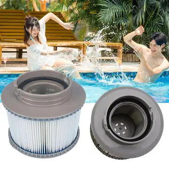 

2PCS Filter Cartridges Strainer Swimming Pool Inflatable Hot Tub Bath Water Filter Cartridge for MSPA Pool Accessories Filters