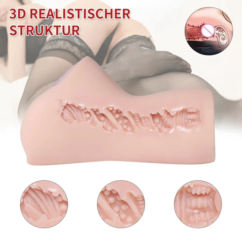 Секс-игрушки для мужчин Реалистичная 3D искусственная вагина карманная киска
