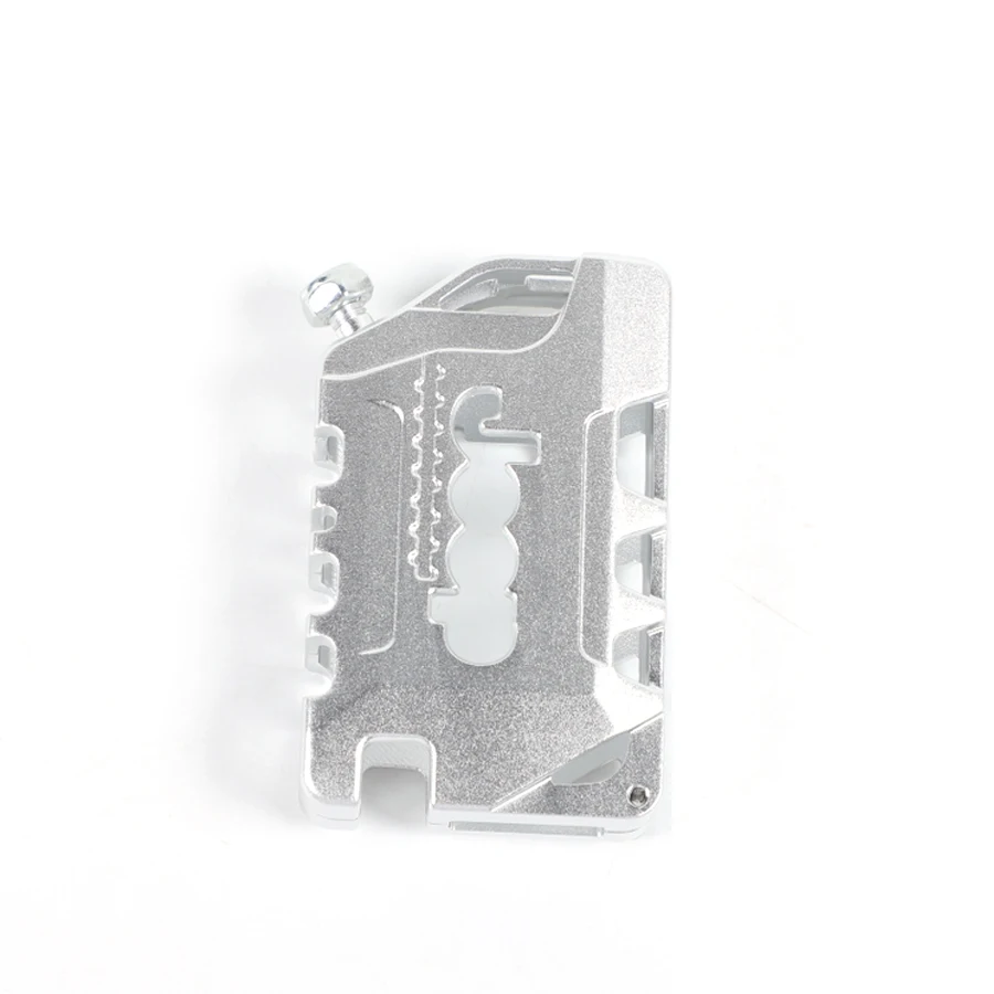 YCCPAUTO Aluminium Alloy Car Key Case For Jeep Wrangler JL 2018+ Automobile Door Keys Protection Shell Covers