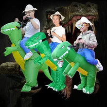 Высококачественные водонепроницаемые игрушки из полиэстера для детей и взрослых надувной динозавр Санта Клаус одежда необычный костюм вечерние игрушки