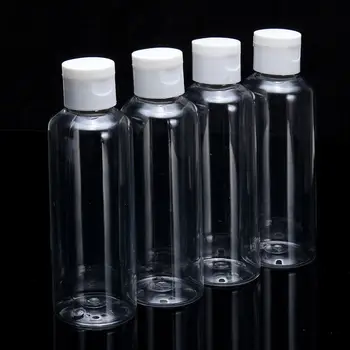 

50m 100ml Portable Plastic Makeup Spary Bottle Small Transparent Shampoo Atomizer Pot Mini Empty Cosmetic Spray Containers