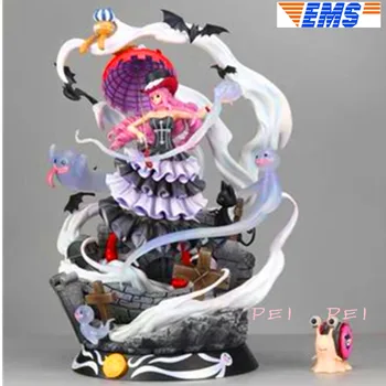 

Statue ONE PIECE Thriller barque Perona & Den Den Mushi Full-Length Portrait Limit GK Resin Action Figure Collectible Model Toy