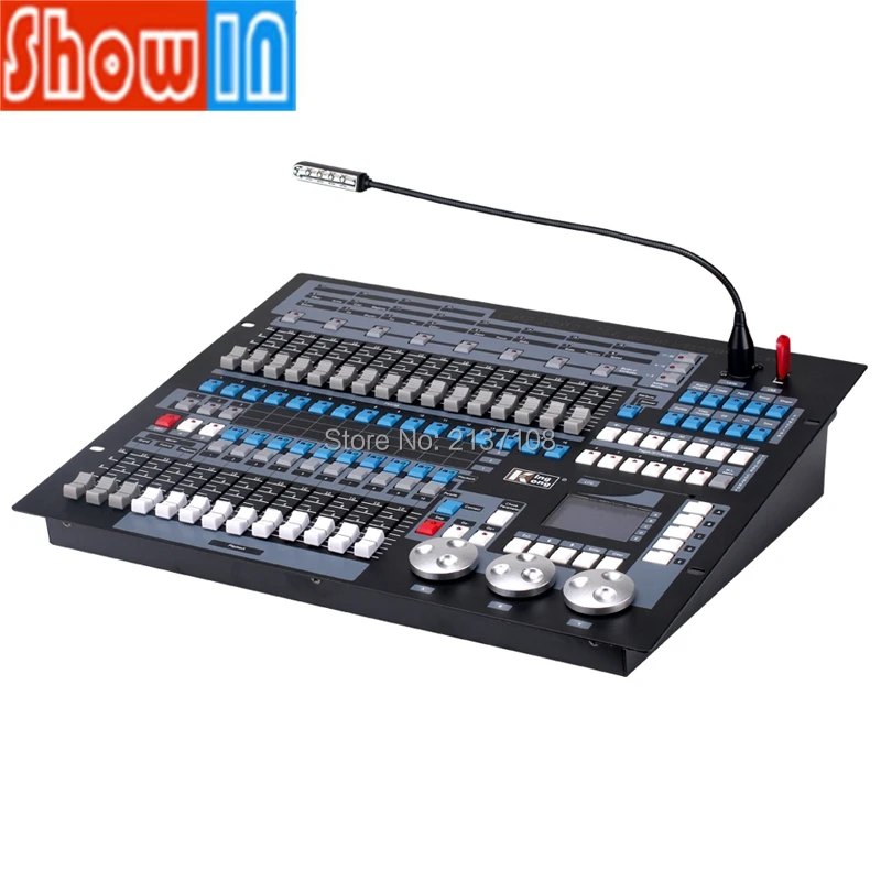 King Kong 1024 Controller Stage Lighting Console for DJ Disco Party Wedding Entertainment Event Beam Moving Head Par Wash Light | Лампы и