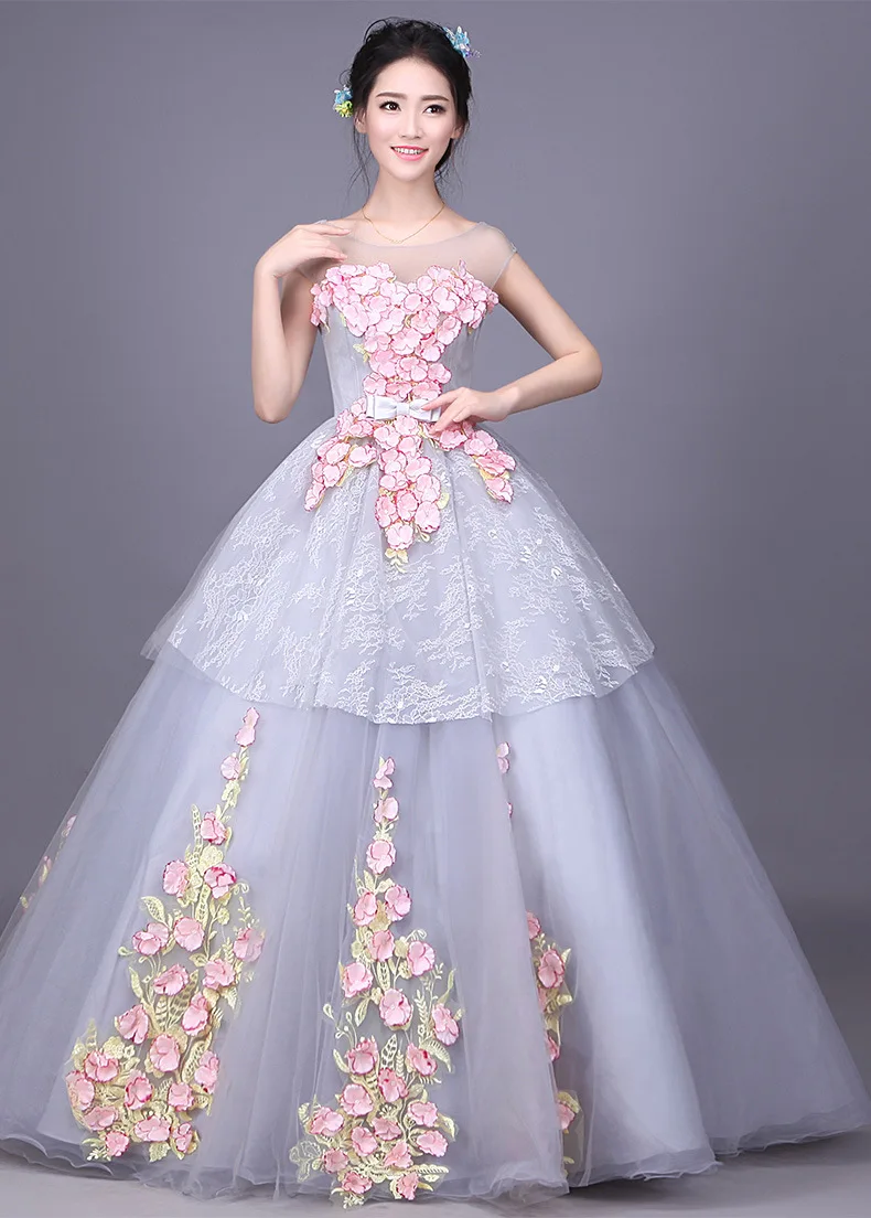 Vestidos de 15 anos Lace Appliques Tulle Ball Gowns Formal Party Dress Girl Quinceanera Dress Sukienka Quinceanera