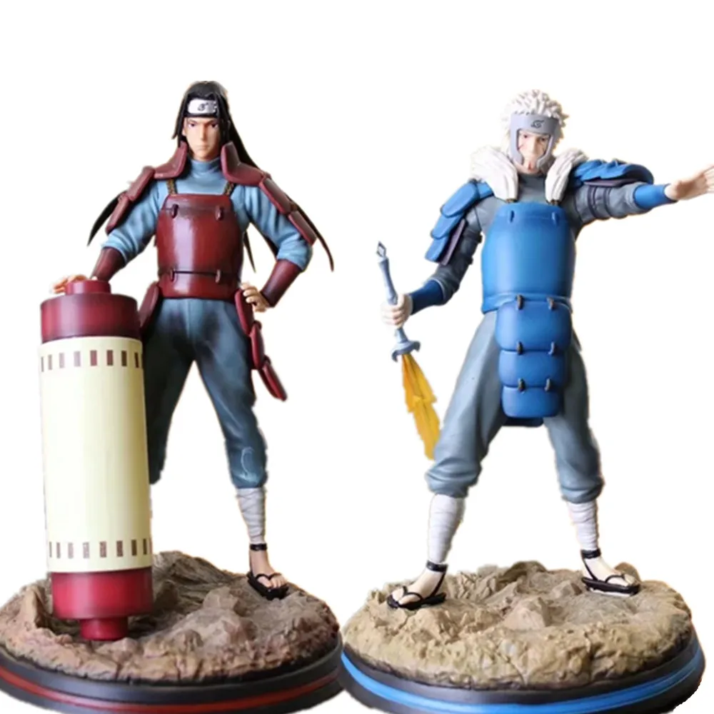Фигурки Наруто Hashirama Tobirama статуя ПВХ модель игрушки наруто Shippuden аниме Uzumaki