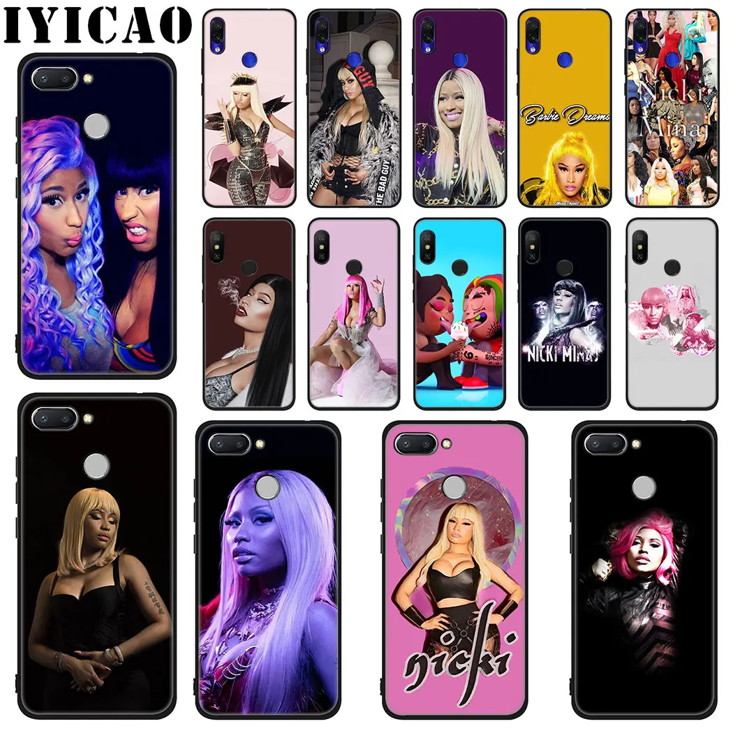 IYICAO Rapper хип-хоп Nicki Minaj Мягкий силиконовый чехол для Xiaomi Redmi Go S2 K20 6 Pro 8A 7 7A 6A 5A 4A 5 Plus 4X