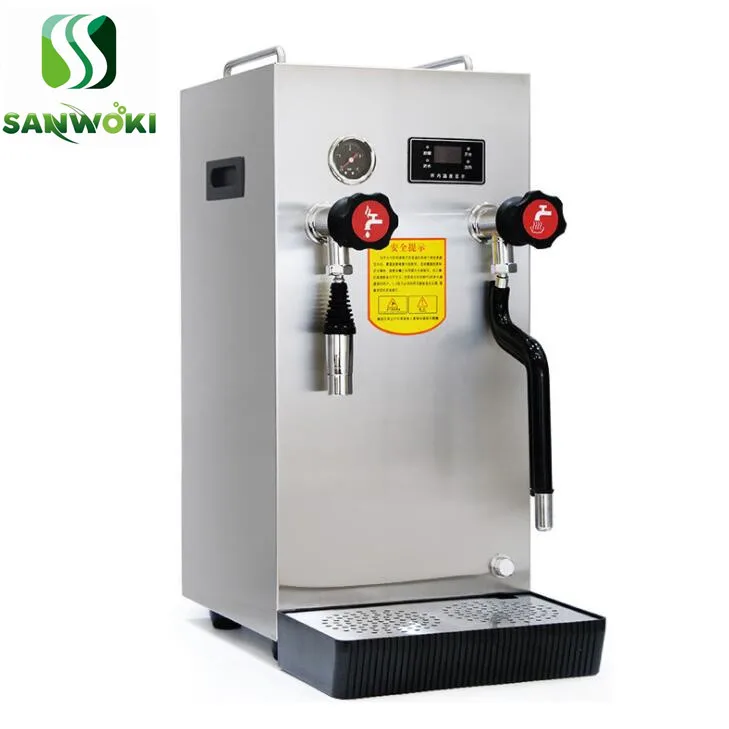 8l Commercial Water Boiling Machine Steamer Water Boiler Milk Foam