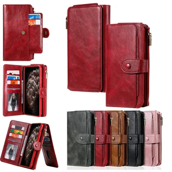 

Flip Leather Case for Samsung Galaxy S10 S10e S9 S8 Plus Note 10 9 8 Plus Magnetic Wallet Flip Card Holder Stand Book Bag Bumper