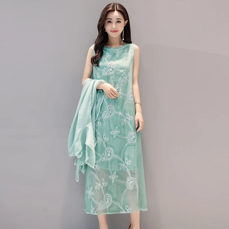 Китайское платье Ципао костюмы Ципао традиционное китайское платье vestido платье Ципао из вискозы+ Повседневный Кардиган Шелковый плащ - Цвет: color6