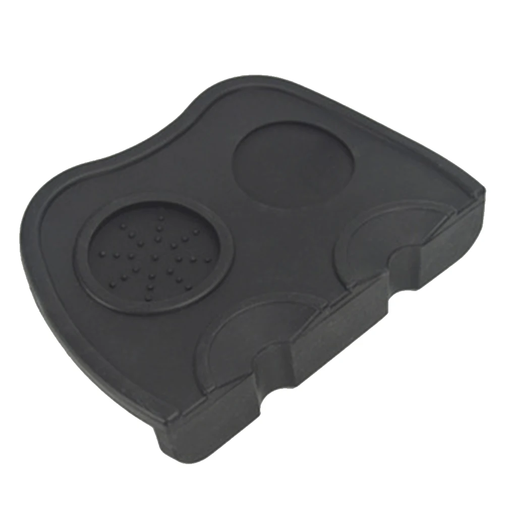 

Holder Barista Home Corner Non Slip Kitchen Accessories Tool Coffee Tamper Mat Cafe Silicone Pad Support Base Edge Latte Fluted