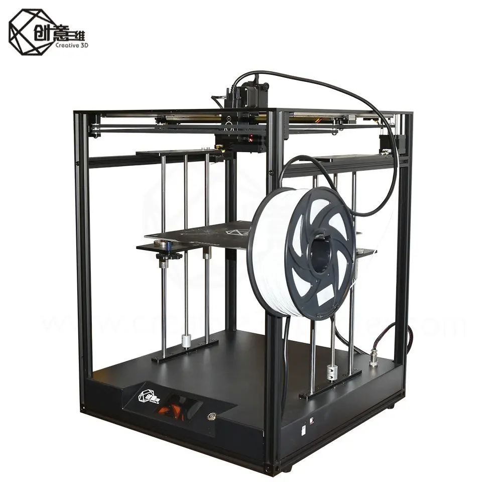 Creative3D CoreXY Elf двойной z оси 3d принтер, высокая точность алюминиевый профиль рама большая площадь удаленно
