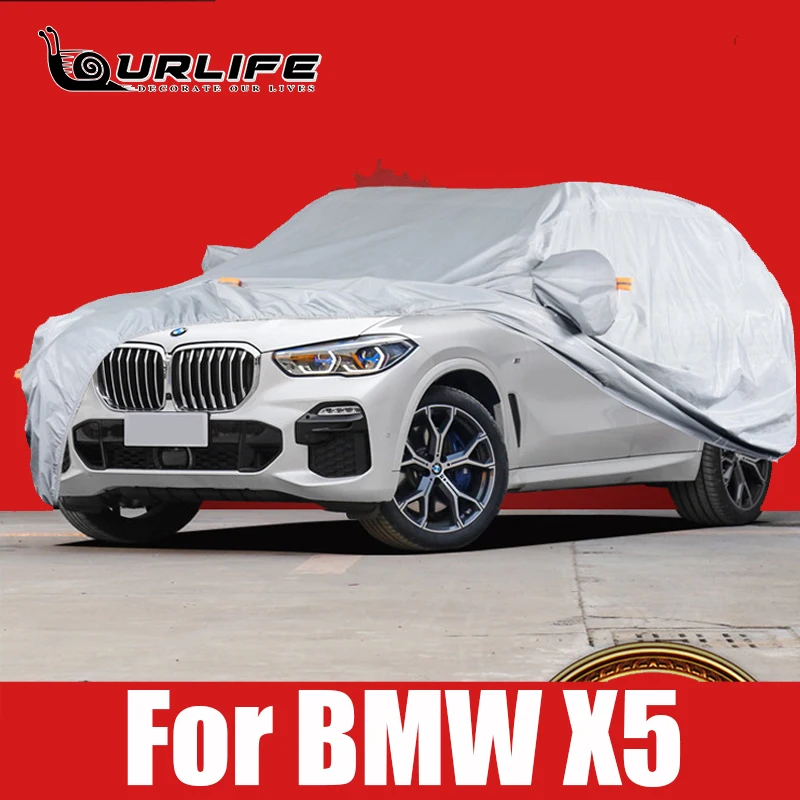 

Full Car Covers polyester universal Indoor Outdoor Suv UV Snow Resistant Protection Cover For BMW X5 E70 F15 E53 Accessories