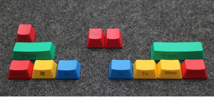 RGBY Keycap для вишневая клавиатура MX Переключатель OEM профиль колпачки для ключей США раскладка колпачки для ключей полупрозрачные колпачки для ключей