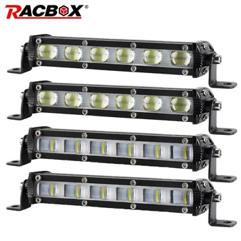 

Led Bar 7 inch 6D Lens LED Work Light Bar Waterproof Flood Spot Driving Fog Light Offroad LED Work Lights For SUV Vehicle Car