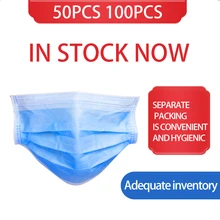 100 200pcs Disposable Medical font b Surgical b font font b Masks b font Anti pollution