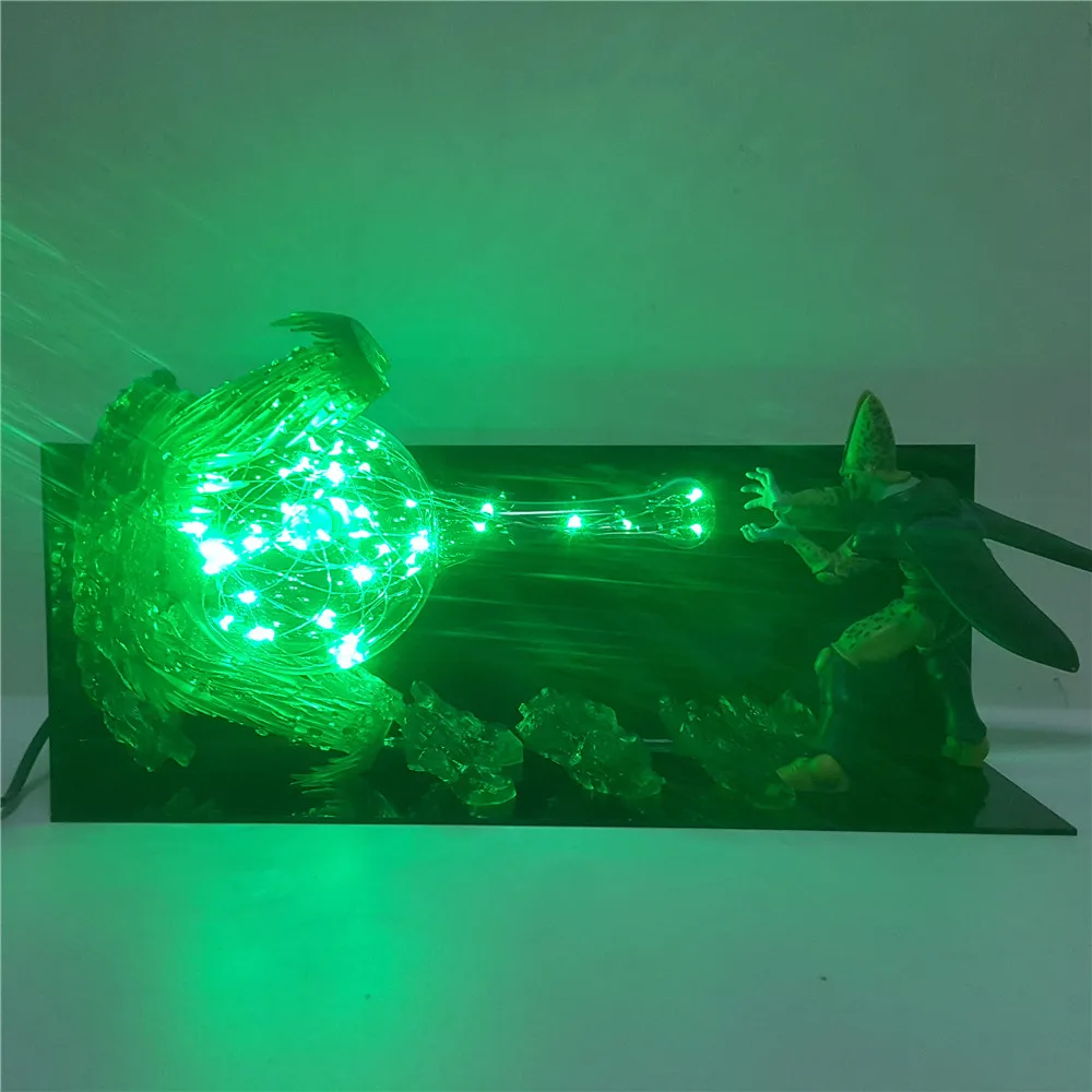 Dragon Ball Z Аниме Фигурка Вегета DIY Набор Кукла лампочка экшн фигурка Ver. ПВХ серия Led Dragonball Goku модель игрушки Рождественский подарок Figma