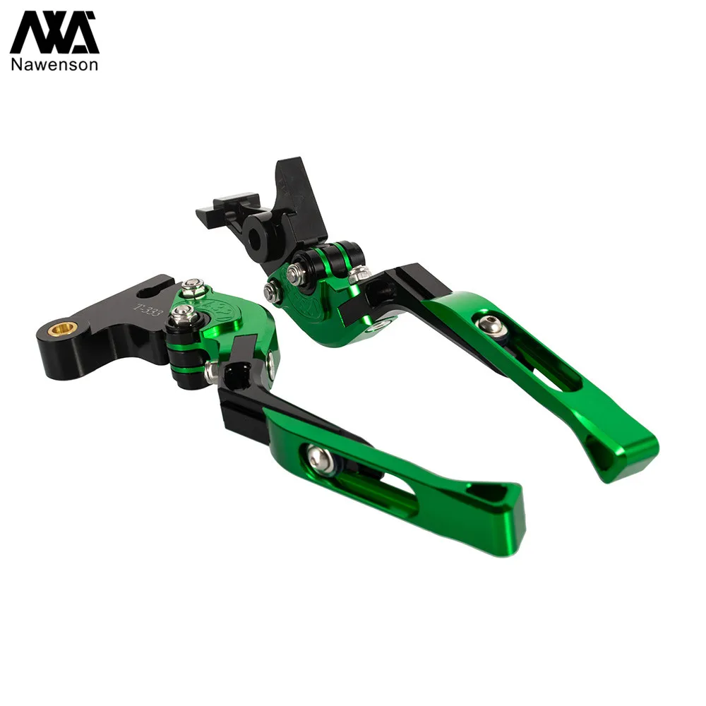 

For Suzuki GSX250R 2018 GSXR600 GSXR750 1997-2003 GSXR1000 01-04 SV650 16-18 Foldable Extendable Brake Clutch Lever Handle Grips