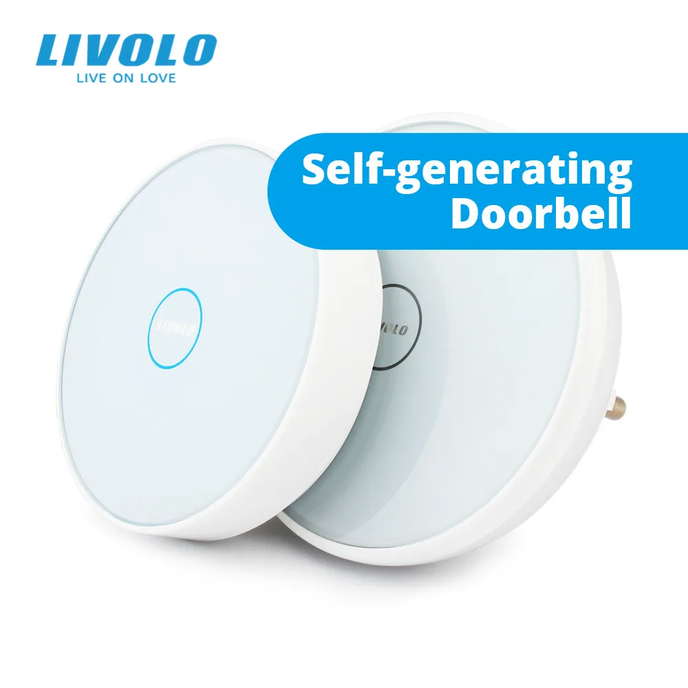 Livolo NEW smart ding dong wireless electronic touch doorbell wifi doorbell cordless  Doorbellwith Night Light