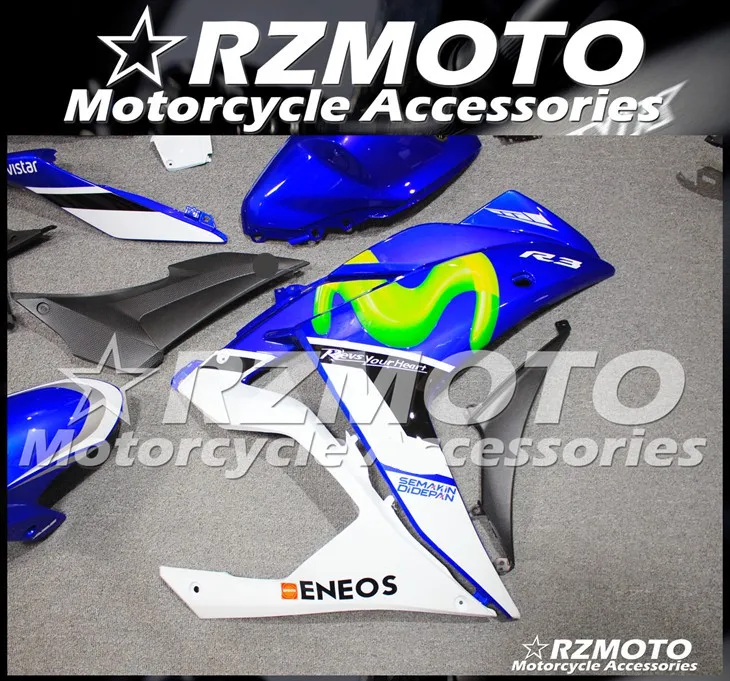 ABS мотоцикл обтекатель комплект для YAMAHA YZF R25 R3- год кузов литьевая форма Магазин № 2142