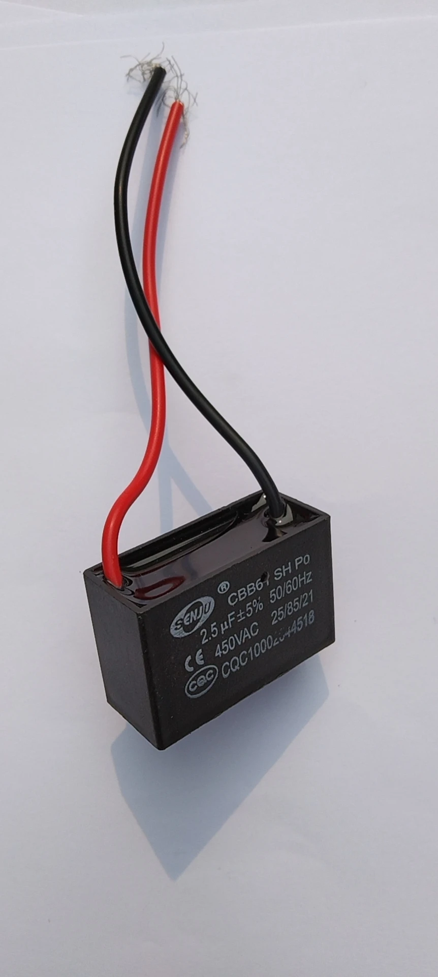 黒CBB61 1.5 μ fの2.5 μ fの3ワイヤac 250v 50/60hzコンデンサ天井ファン - AliExpress 44 さまざまなデバイスと互換性のある発電機部品用のCBB61 14UFコンデンサ