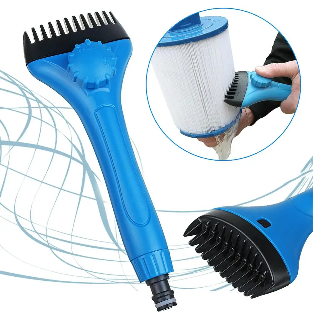 

Cartridge Cleaner 12-Teeth Cleaning Comb for Swimming Pool or Bathtub Filter