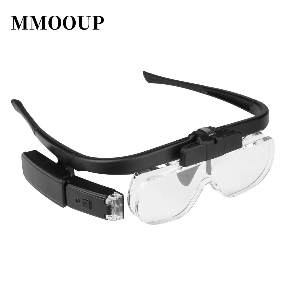 Usb Rechargeable Reading Glasses Magnifier 1.5x 2.0x 2.5x 3.5x 4.0x 4