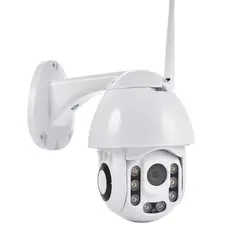 Ip-камера ONVIF, Wi-Fi 2MP HD 1080P Беспроводная скоростная купольная CCTV инфракрасная камера 5 x Зум наружная камера видеонаблюдения NetCam IP камера