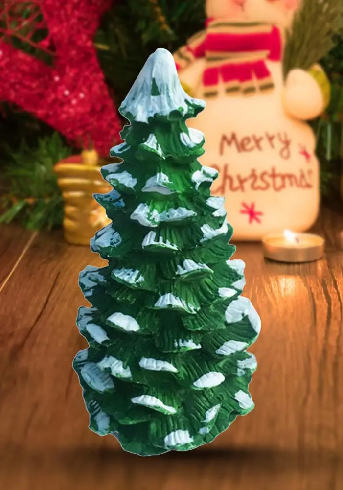 Силиконовая форма 3D Рождественская елка свеча для DIY мыло Рождественский подарок