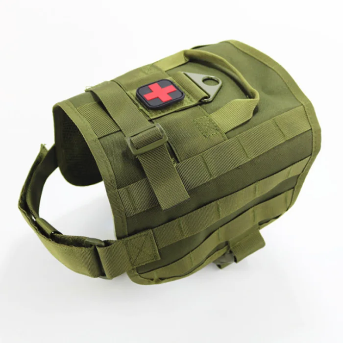 Жилет для дрессировки собак Molle компактный поводок для собак нейлоновая сетка для дрессировки собак охотничья одежда TB распродажа