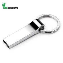 USB флеш-накопитель, металлическая флешка, 128 ГБ, 64 ГБ, 32 ГБ, флеш-карта памяти, Флеш накопитель, 8 ГБ, 4 Гб, usb карта памяти с кольцом для ключей