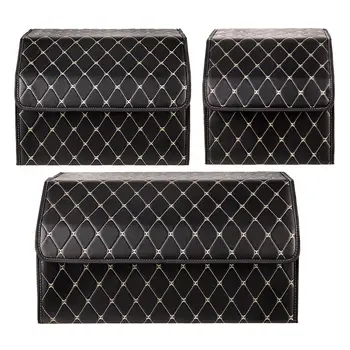 

Universal Foldable Car Trunk Organizer Storage Bag Box Case Container Vehicle Styling Accessories Interior