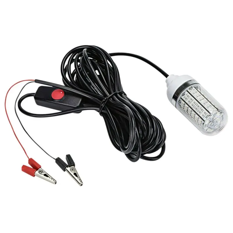 

High-quality Professional 12V Fishing Light 108 2835 bulbs Led Lure water Lamp Net Light Diving Waterproof Night Fishing Lights